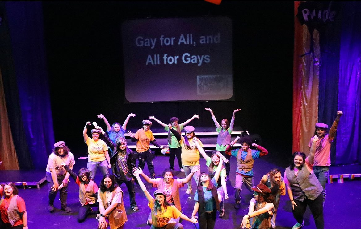 Directing Pride Players with teen ensemble